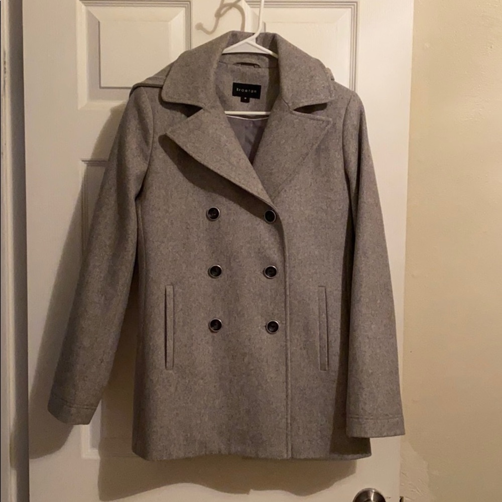 Wool Blend Peacoat